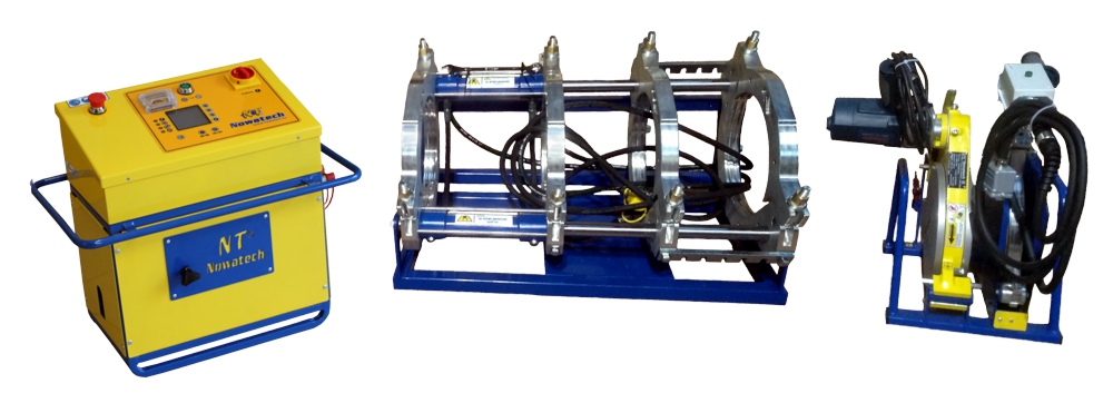 Стыковой сварочный аппарат Nowatech ZHCN-250RE,  полуавтомат