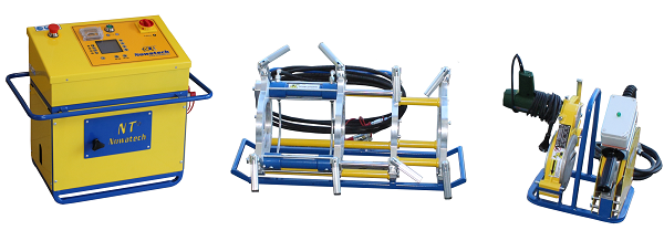 Стыковой сварочный аппарат Nowatech ZHCN-160E,  полуавтомат