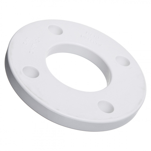 Фланец стальной для втулки ПНД 225мм Ру10 ПП покрытие Россия (Кт)